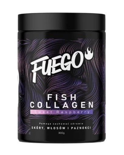 Fuego zivju kolagēns ar saldajām avenēm – 300 g