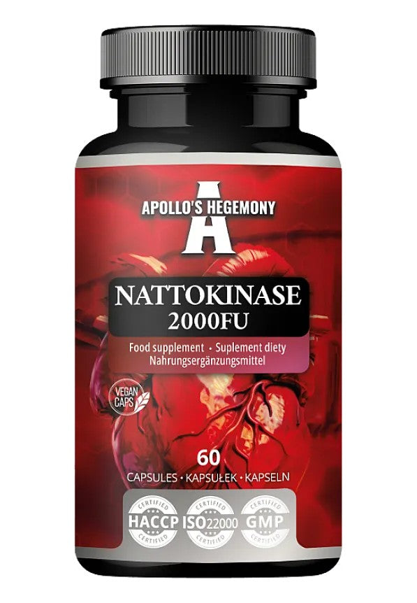 Apollo’s Hegemony Nattokinase, 2000 FV – 60 kaps.