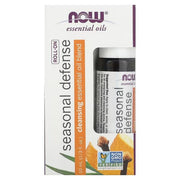 NOW Foods ēterisko eļļu rullīšu dezodorants, sezonālā aizsardzība — 10 ml.