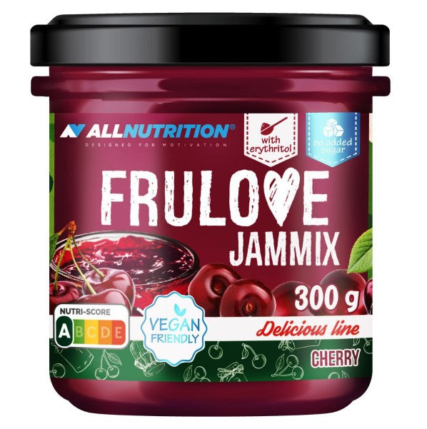 Allnutrition Frulove ievārījuma maisījums ar ķiršiem – 300 g