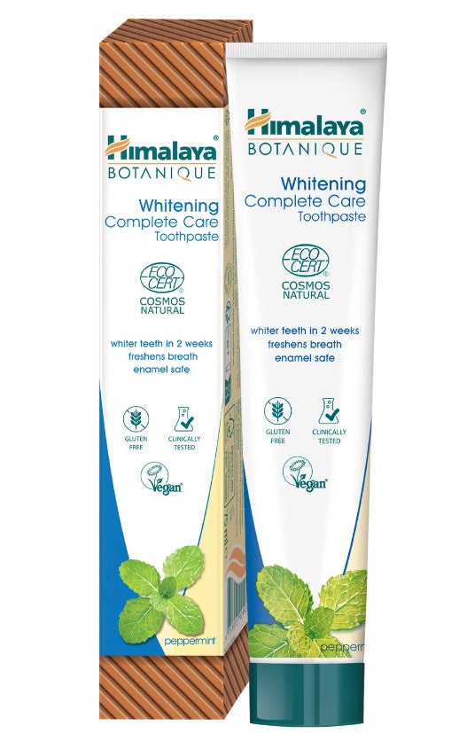 Himalaya Whitening Complete Care zobu pasta ar piparmētru – 75 ml.