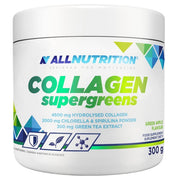 Allnutrition kolagēna superszaļumi, zaļais ābols - 300 g