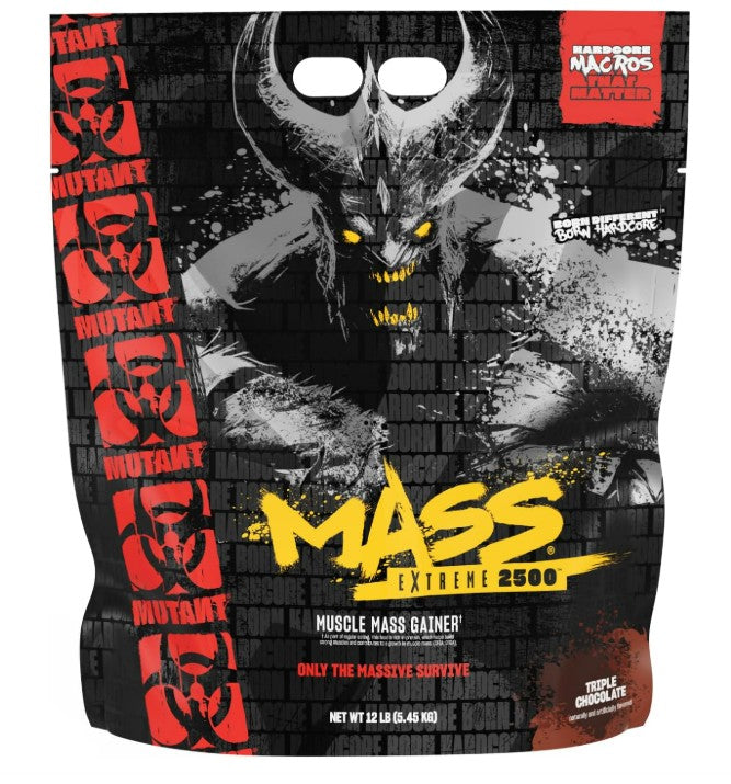 Mutant Mutant Mass Extreme 2500, trīskāršās šokolādes garša – 5450 g