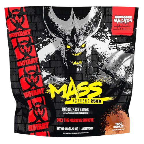 Mutant Mutant Mass Extreme 2500, trīskāršās šokolādes garša - 2720 g