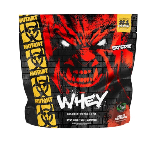 Mutant Mutant Whey šokolādes kūciņas ar fudžu – 2270 g