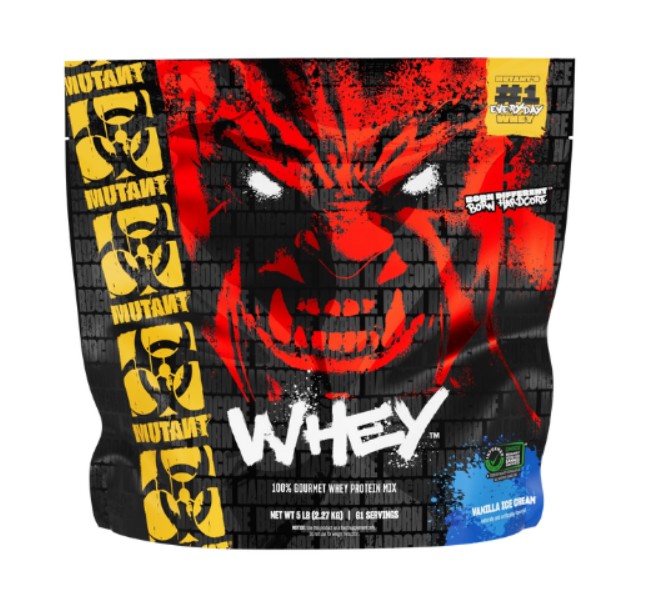 Mutant Mutant sūkalu proteīns, vaniļas saldējums - 2270 g