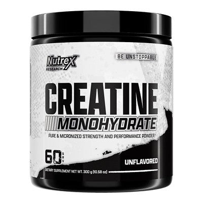 Nutrex kreatīna monohidrāts, bezgaršīgs - 300 g