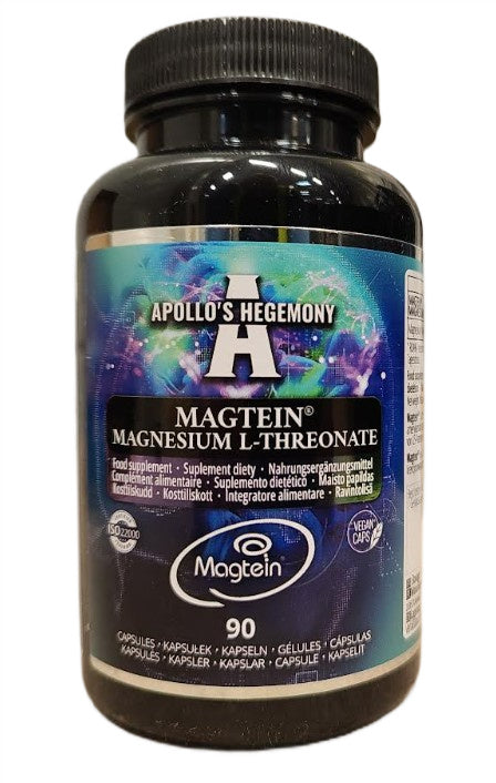 Apollo's Hegemony Magtein magnija L-treonāts - 90 kapsulas