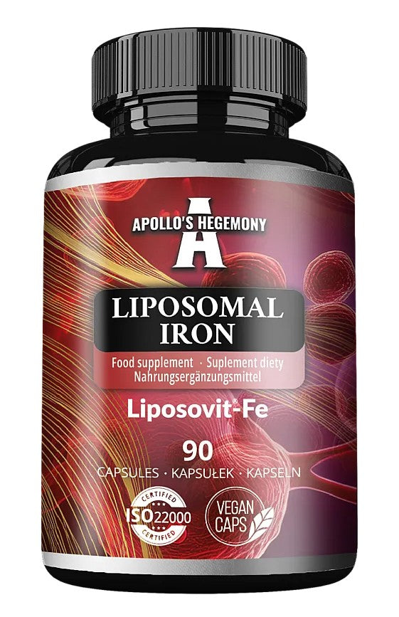 Apollo's Hegemony lipo dzelzs - 90 kapsulas