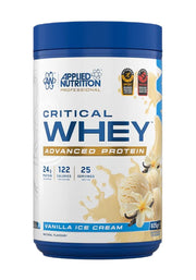 Applied Nutrition Critical Whey sūkalu proteīns, vaniļas saldējums – 825 g