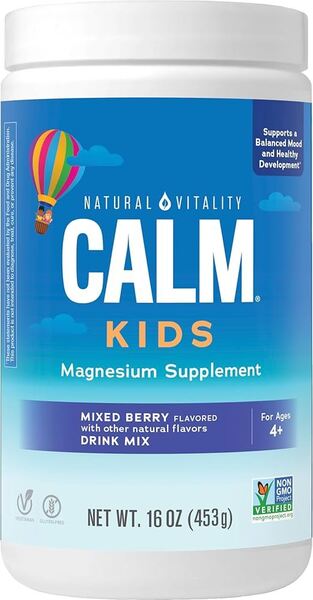 Natural Vitality Natural Calm bērniem, ogu maisījums – 453 g