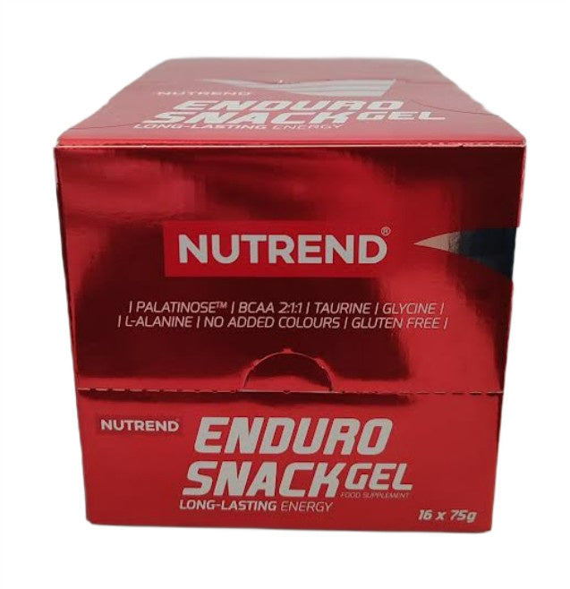 Nutrend Endurosnack gels, apelsīnu krāsā – 16 x 75 g