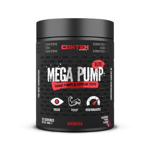 Conteh Sports Mega Pump Elite aveņu garšas batoniņi – 390 g