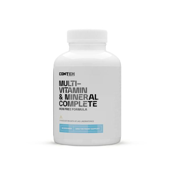 Conteh Sports multivitamīnu un minerālvielu komplekss – 180 kapsulas