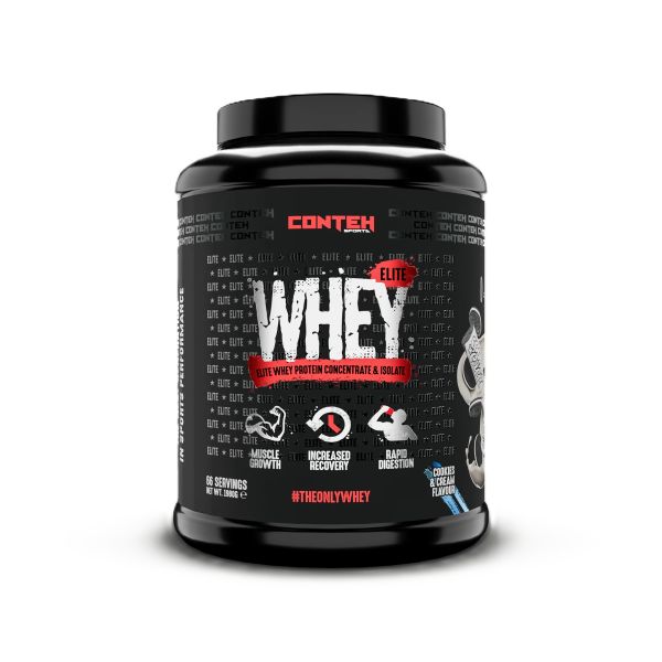 Conteh Sports Whey Elite, cepums un krējums – 1980 g