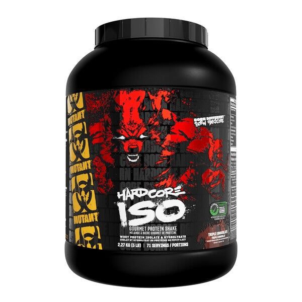 Mutant Hardcore Iso, trīskāršās šokolādes garša – 2270 g
