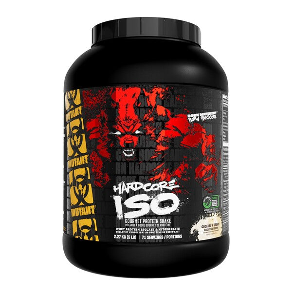 Mutant Hardcore Iso, cepumi un krējums - 2270 g
