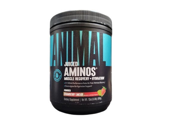 Animal Animal Juiced Aminos, zemeņu un laima garša - 369 g