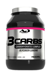 Addict Sport Nutrition 3Carbs ogļhidrātu kompleksa glikogēna papildinājums, neitrāls – 1000 g