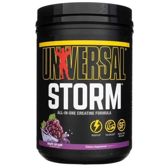 Universal Nutrition Storm, vīnogu garšas dzēriena pulveris – 752 g