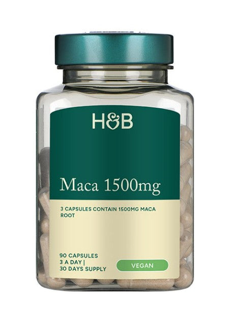 Holland & Barrett Maca, 1500 mg – 90 kapsulas