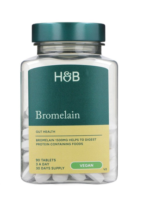 Holland & Barrett bromelaīns – 90 tabletes
