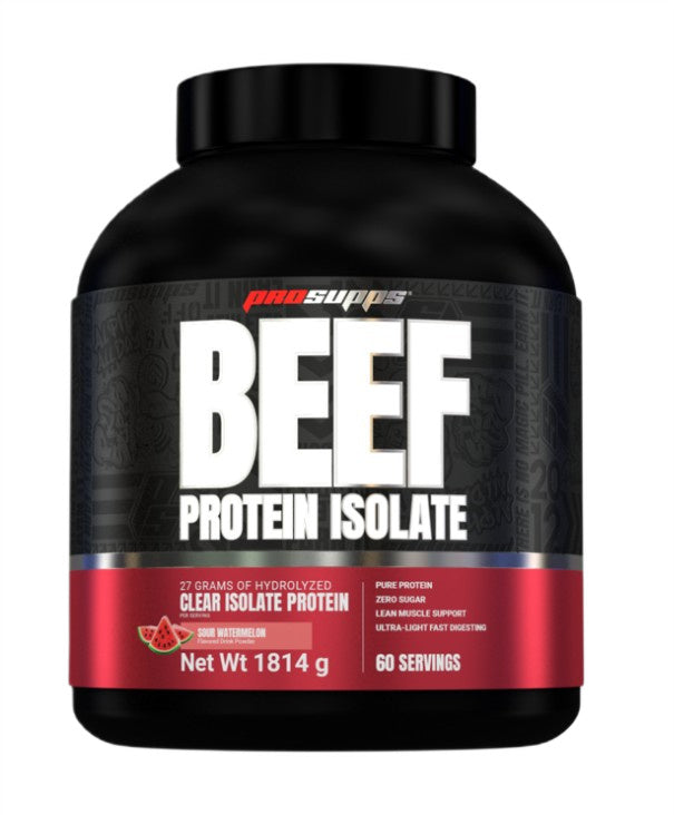 ProSupps liellopu gaļas proteīna izolāts, skābā arbūza garša – 1814 g