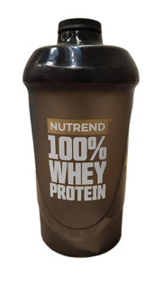 Nutrend šeikeris 100% sūkalu olbaltumvielām, melns – 600 ml.