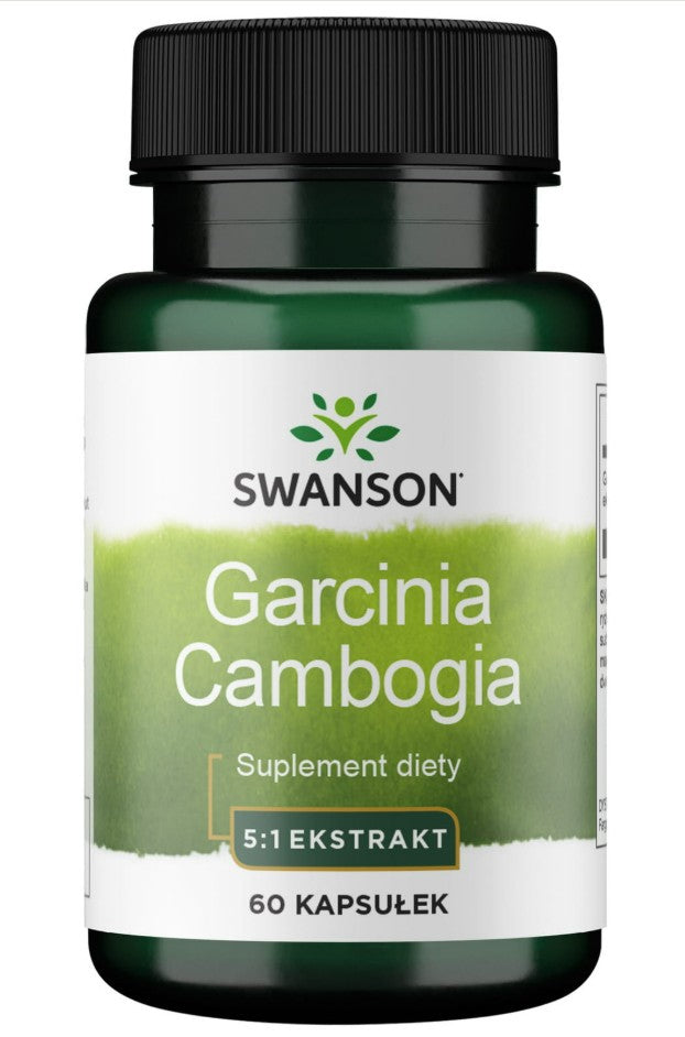 Swanson Garcinia Cambogia 5:1 ekstrakts, 80 mg – 60 kapsulas