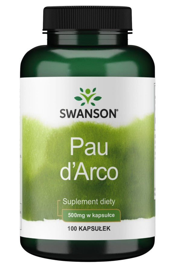 Swanson Pau d'Arco, 500 mg – 100 kapsulas