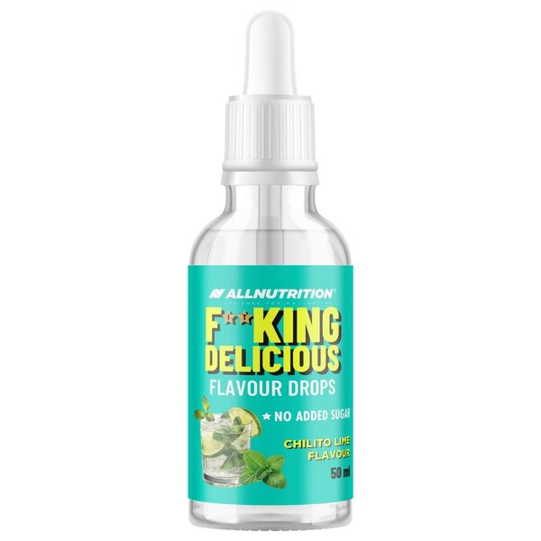 Allnutrition Fitking garšas pilieni, čili-laima garša – 50 ml.