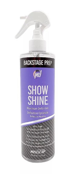 Pro Tan Show Shine, maksimāli spīdīga, īpaši viegla pozēšanas eļļa sacensībām – 355 ml.