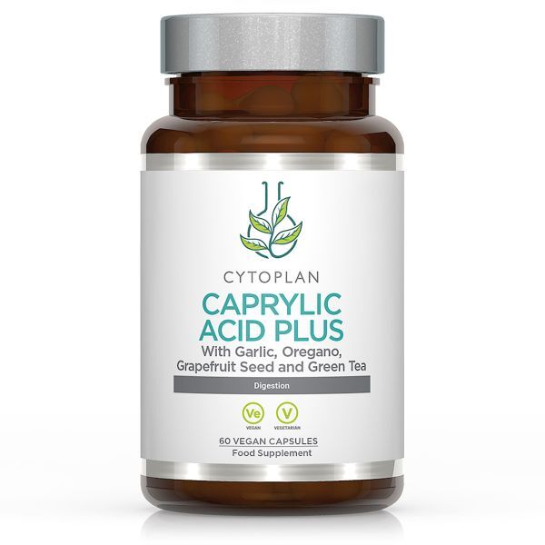 Cytoplan kaprilskābe Plus - 60 kapsulas