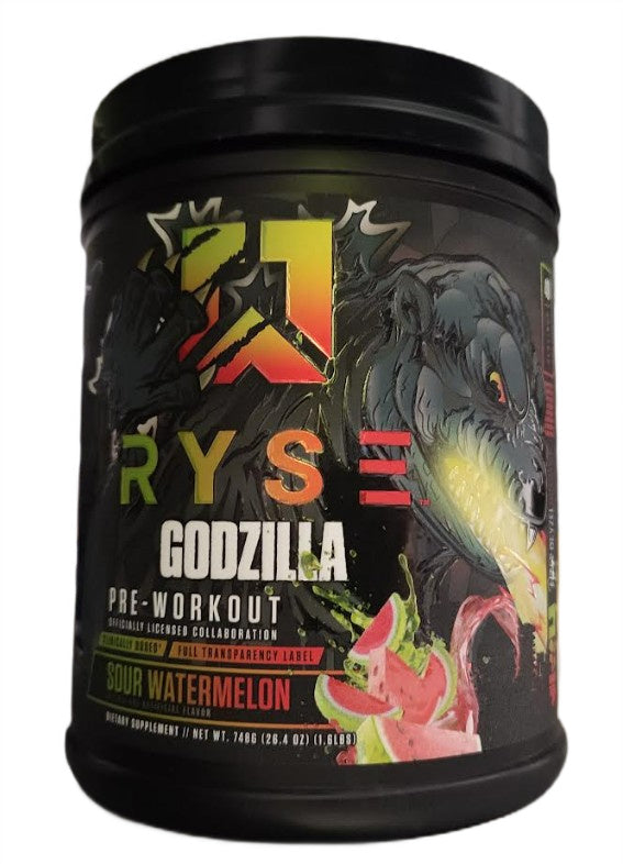 RYSE Godzilla pirms treniņa, skābā arbūza garša - 748 g