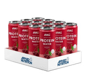 Applied Nutrition gāzēts proteīna ūdens ar ķiršu garšu – 12 x 330 ml.