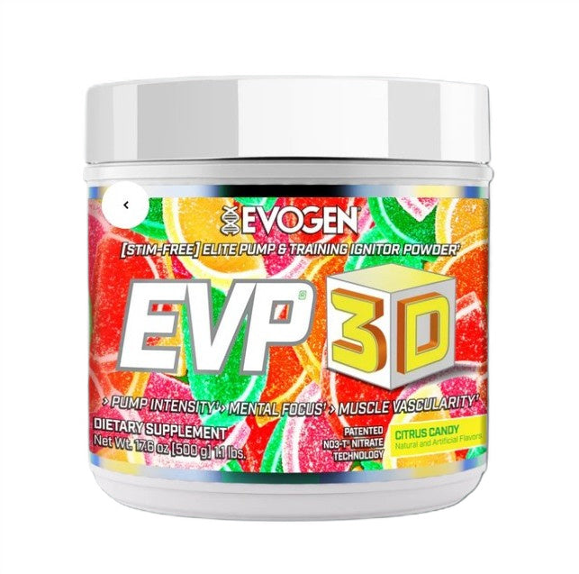 Evogen EVP 3D, citrusaugļu konfektes - 500 g
