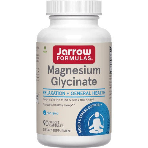 Jarrow Formulas magnija glicināts – 90 kapsulas