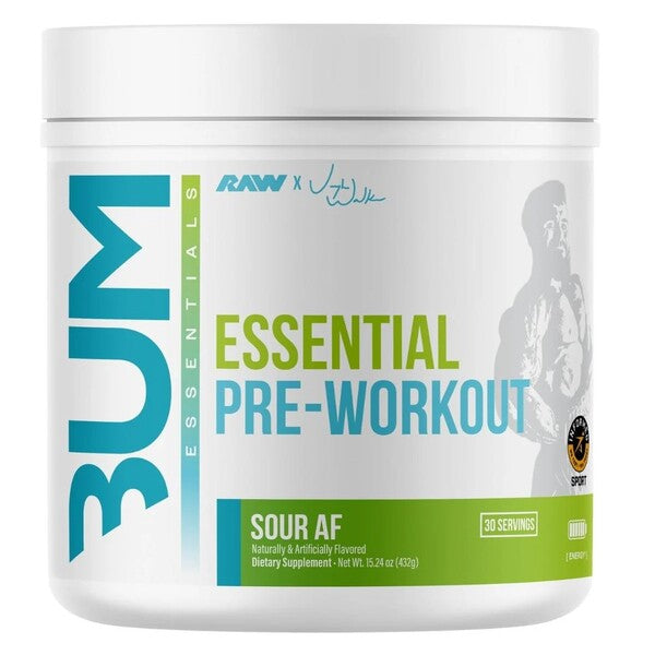 Raw Nutrition CBUM Essential pirms treniņa, skābs AF – 432 g