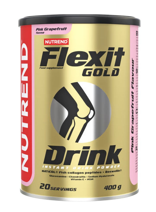 Nutrend Flexit Gold dzēriens, rozā greipfrūtu garša – 400 g