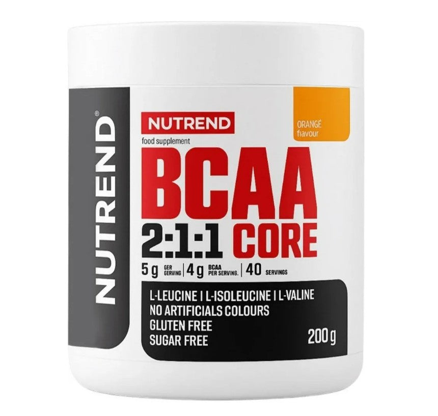 Nutrend BCAA 2:1:1 kodols, apelsīnu garša - 200 g
