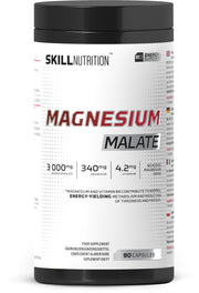 Skill Nutrition magnija malāts - 90 kapsulas