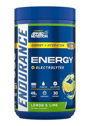 Applied Nutrition Endurance Energy + Hydration uztura bagātinātājs ar citronu un laimu – 1500 g