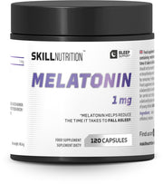 Skill Nutrition melatonīns, 1 mg – 120 kapsulas