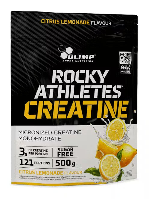 Olimp Nutrition Rocky Athletes kreatīns, citrusaugļu limonāde - 500 g