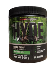 ProSupps Hyde Nightmare, skāba zaļā ābolu garša – 300 g