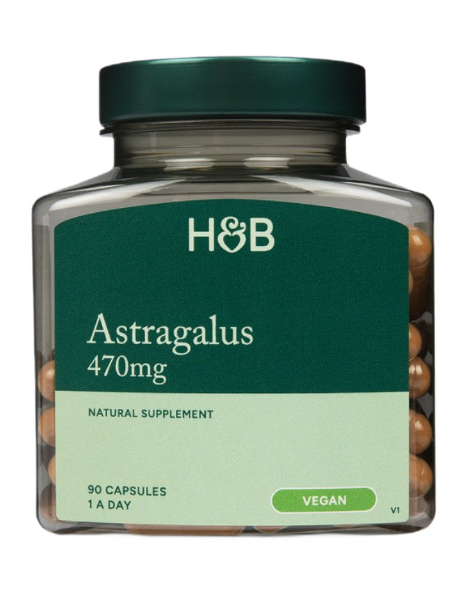 Holland & Barrett astragalus, 470 mg – 90 kapsulas