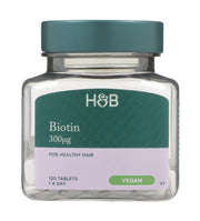 Holland & Barrett biotīns, 300 mcg – 120 tabletes