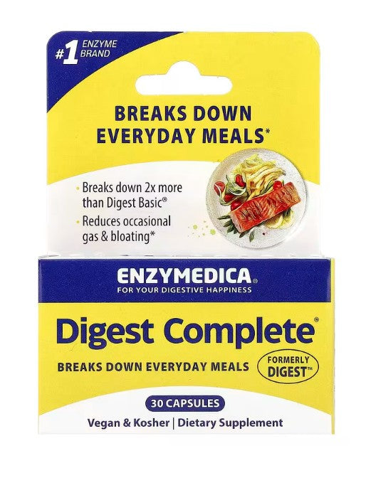 Enzymedica gremošanas komplekss – 30 kapsulas