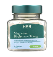 Holland & Barrett magnija bisglicināts, 375 mg – 30 kapsulas