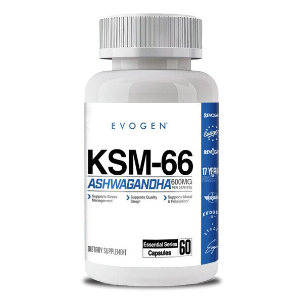 Evogen KSM - 66 Ašvaganda - 60 kapsulas
